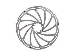 XLC BR-X148 Disco Freno 203mm 6-Foro 1.8mm - Argento