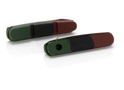 XLC Brake Pad 55mm - Black/Red/Green