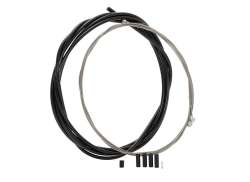 XLC BRX20 Set Cabluri De Fr&acirc;nă Față/Spate - Negru