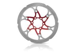 XLC BRX59 Brake Disc &#216;203mm 6-Hole - Red/Silver