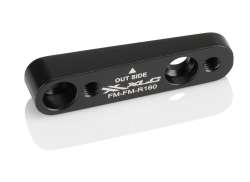 XLC BRX69 Remklauw Adapter Achter FM 160mm - Zwart