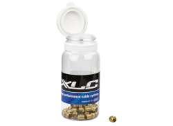 XLC ブレーキ ホース オリーブ ユニバーサル イノックス - ゴールド (1)