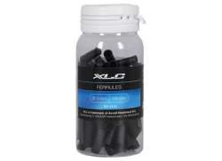 XLC Casquillo Para Cable 5mm PVC - Negro (100)