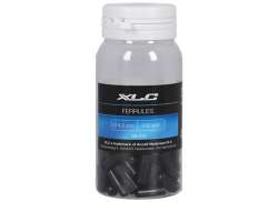 XLC Casquillos Para Cable 4.3mm PVC - Negro (150)