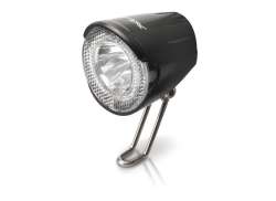 XLC CL-D02 Lampka Przednia LED 20 Lux Piasta Z Pradnica - Czarny