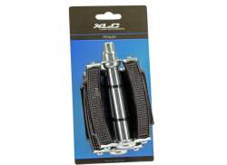 XLC Classic Pedals 9/16 Steel/Plastic - Black/Silver
