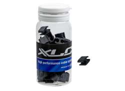 XLC Clemă Pentru Cablu Ø4.1/5.0mm Plastic - Negru (50)