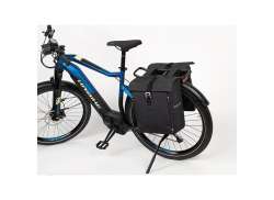 XLC Commuter Doppel- Fahrradtasche 31L - Anthrazit