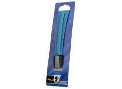 XLC Cordon Elastic Cu Capete Metalice 16 Inci - Albastru Deschis