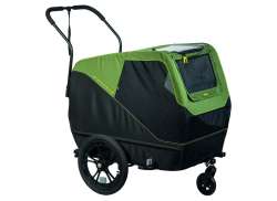 XLC Dog L Dog Trailer 125x80x102cm - Black/Green