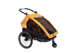 XLC DuoS Childrens Cart 2-Children - Orange/Black