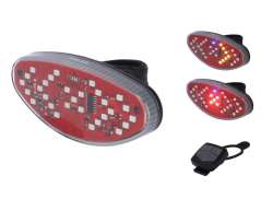 XLC E15 Lampka Tylna LED Akumulator Remote - Czerwony