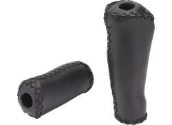 XLC Grip Retro 135/92mm - Čern&aacute; (2)