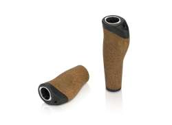 XLC Grips 92/135mm Cork - Brown/Black