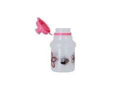 XLC K14 Børn Drikkeflaske + Holder Blomster Pink - 350cc