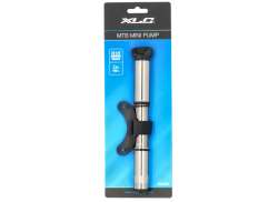 XLC Mini ATB M02 Pompe Manuelle 220mm Alu Vd/Vp/Valve Schrader - Bleu/Argent