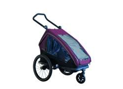XLC Mono T Remorques 1 Enfant - Burgundy
