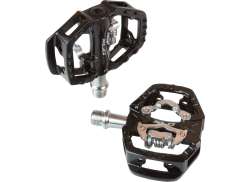 XLC Pedals ATB Shimano SPD One-Sided Alu - Black