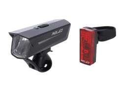 XLC Proxima Plus S24+ Juego De Luces LED Bater&iacute;a USB - Rojo/Negro