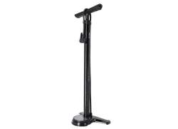 XLC PU-S08 Floor Pump 38mm DV/SV/Sv Steel - Black