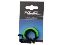 XLC R01 링 자전거 벨 - 블랙/그린