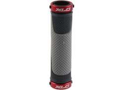 XLC Ringo GRS05 그립 130mm - 그레이/레드