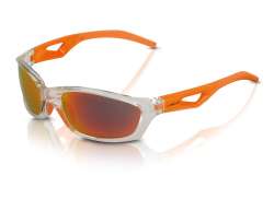 XLC Saint Denis SG-C14 Cykelbriller Orange Mirror - Gr&aring;/Eller
