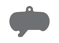 XLC Sram Maven Klocki Hamulc&oacute;w Tarczowych Spiekane - Zloty