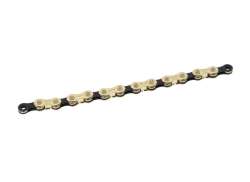 XLC Sykkelkjede 11S 11/128" 118S - Gull/Svart