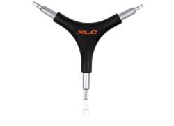 XLC Tom15 Y-Llave 4/5mm T25 - Negro/Plata