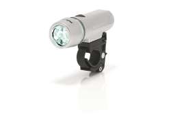 XLC Triton 5X ヘッドライト LED バッテリー - シルバー