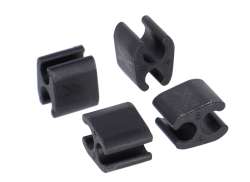 XLC X119 Clemă Pentru Cablu &Oslash;4 x 5mm Plastic - Negru (4)