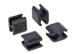 XLC X120 线缆夹 &Oslash;4mm 塑料 - 黑色 (4)