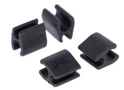 XLC X121 Agrafă Cablu Di2 &Oslash;2.5/4.0mm - Negru (30)