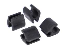 XLC X121 Agrafă Cablu Di2 &Oslash;2.5/5.0mm - Negru (30)