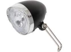 ユニオン Klassik 40 ヘッドライト LED ハブ ダイナモ パーキング ライト - ブラック