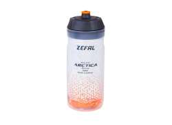 Zefal Arctica 55 Water Bottle Silver/Orange - 550cc