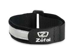 Zefal Doowah Trouser Strap With Reflective (2 Pieces) - Blac