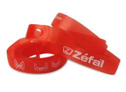 Zefal リム テープ ソフト PVC ATB 26 インチ 18mm 2 ピース - レッド