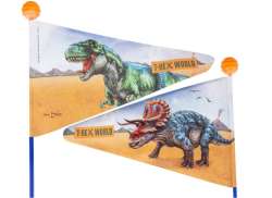 自行车 时尚 安全标示旗 175cm 2-零件 - T-Rex World