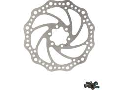 Zoom Brake Disc &#216;160mm 6-Hole - Silver