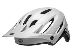 Zvonek 4Forty Mips Cyklistick&aacute; Helma MTB B&iacute;l&aacute;/Čern&aacute; - S 52-56 cm