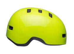 Zvonek Lil Ripper Dětsk&eacute; Cyklistick&aacute; Helma Solid Hi Viz Žlut&aacute;- 48-55 cm
