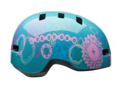 Zvonek Lil Ripper Dětsk&eacute; Cyklistick&aacute; Helma Teal Kolo Party Teal Bike Party